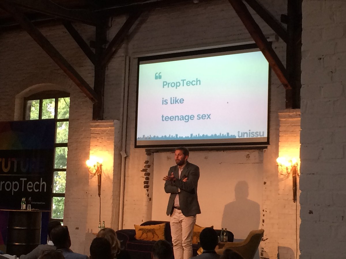 cunioDE's tweet image. U made my day #proptechBLN @jamesdearsley “PropTech is like teenage sex!” 😂