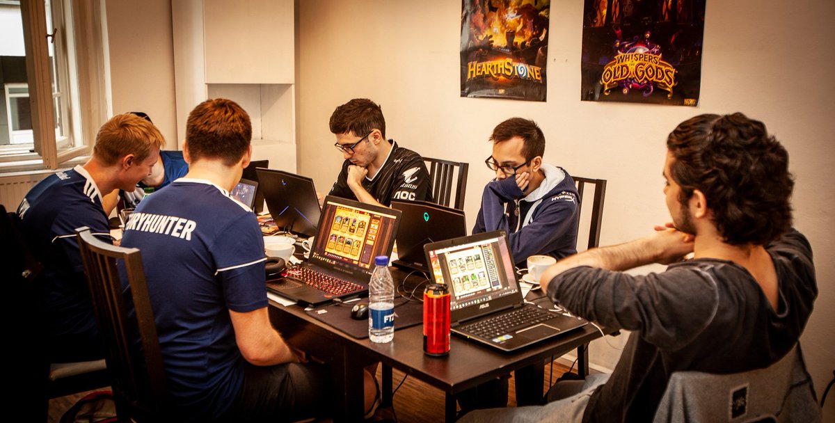 HCT Fall Playoffs in Prague are in full swing! See how players are enjoying our venue. goo.gl/f2qBo5 #hct #playoffs #prague #esga