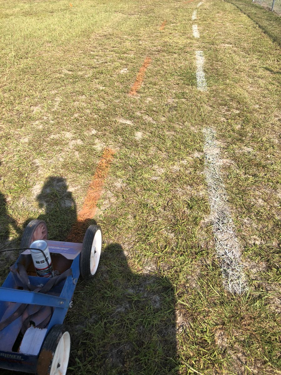 Painting the #JungleRun course. Are you ready to race under the lights?!?! #junglerun18