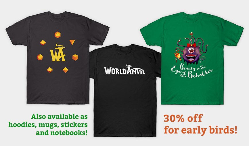 New World Anvil Merchandise