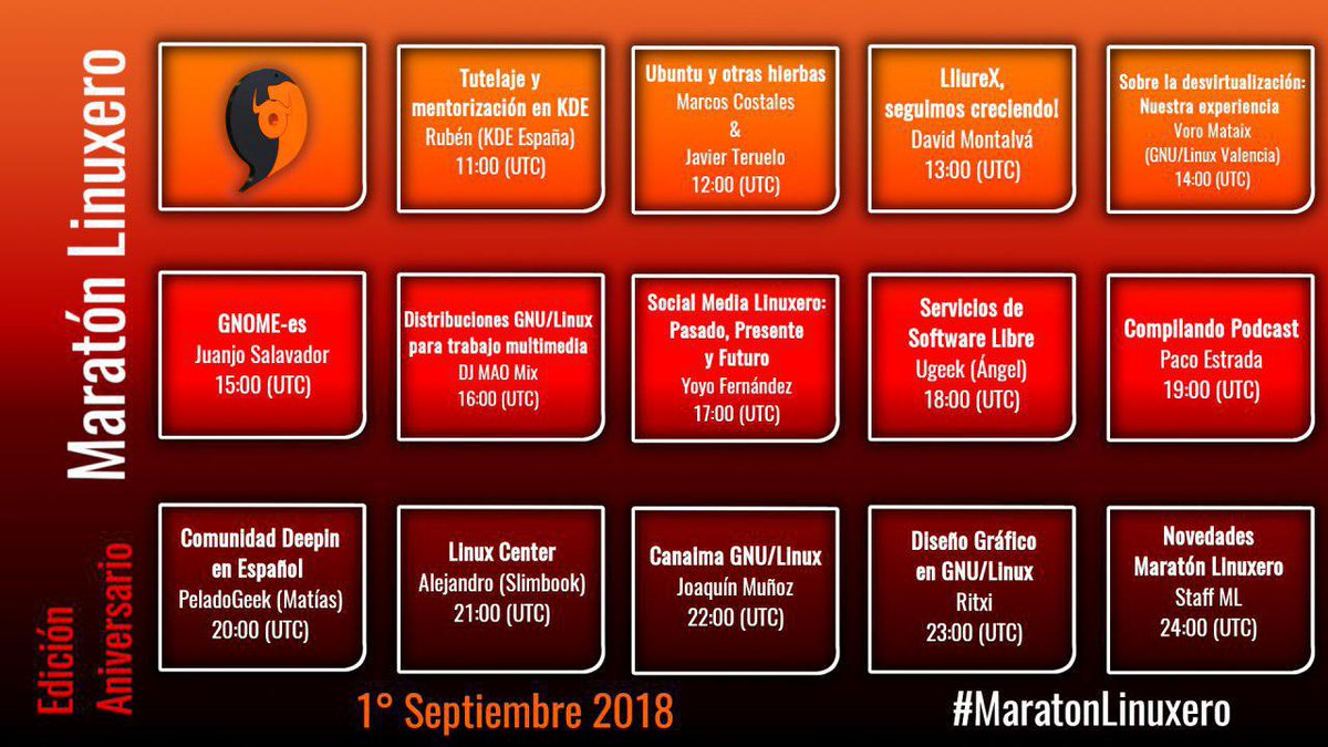 Cesaramirez25's tweet image. Hoy a las 6 de la tarde hora de Venezuela, podrás escuchar a los compañeros , Joaquín Muñoz @LuisAlejandro y al @CCaraboboLibre hablar de #CanaimaGNU/Linux por #MaratonLinuxero