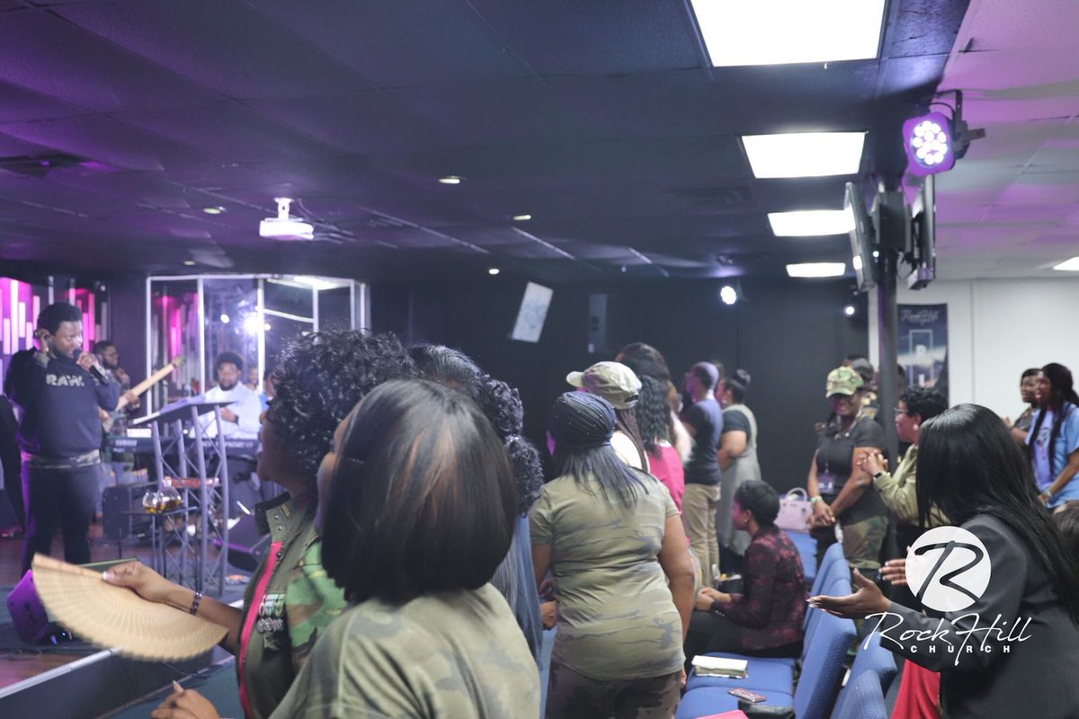 TheRockHillCh's tweet photo. This Sunday, Atlanta Georgia, we will fire from all angles. Come in your military outfit.
As we lift up praise and prayer,the glory of the Lord will descend and wage war on our behalf. Let's meet at #TheRockHillChurch at 6 pm. https://t.co/n6DvSF2Ifk