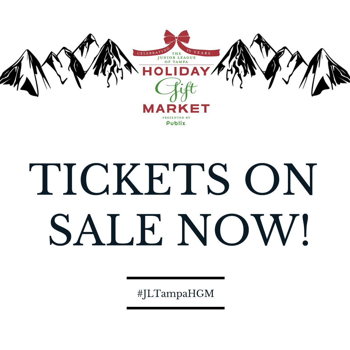 JLTHGM's tweet photo. Holiday Gift Market tickets are now officially on sale! General tickets are $10 and tickets will be discounted for all active, reserve and past military with proof of military ID to $7! Tickets: https://t.co/BtI0UMVog9
#JLTampaHGM https://t.co/g1msnx50lw