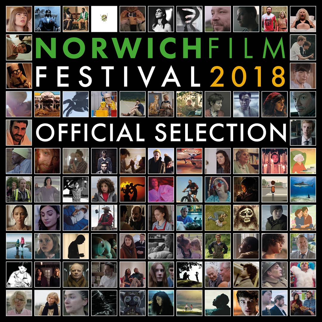 We're very chuffed to be among the Official Selection at #nff2018 in November! Please come along, support independent 🎥 and see <a href="/KateRobbins/">Kate Robbins</a> &amp; <a href="/NorrisParker26/">Norris & Parker</a>'s Sinead Parker being brilliant (can you spot them in this pic?): norwichfilmfestival.co.uk