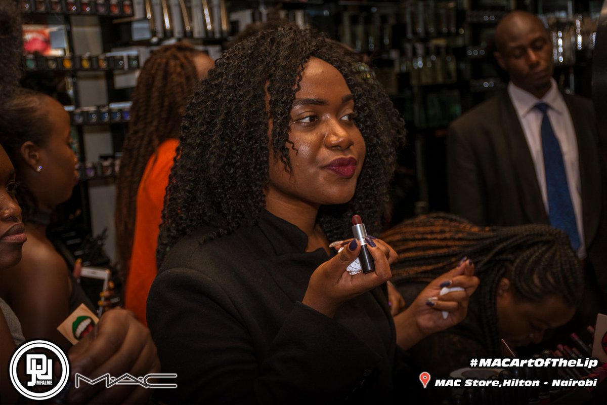 DjJoeMfalme's tweet photo. We are at Hilton Nairobi launching the new M.A.C STORE  #MACArtOfTheLip #MACCosmeticsKenya we're here till 6 p.m. https://t.co/gonpyNHius