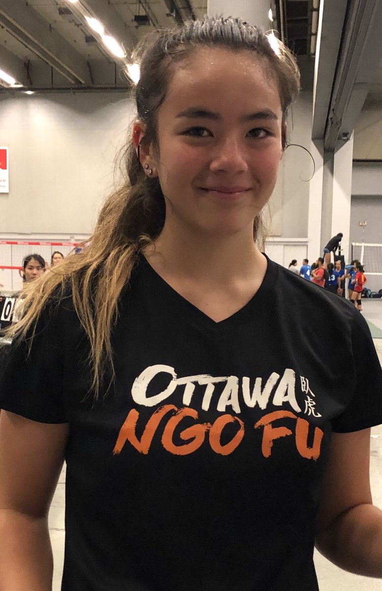Tawnyas6's tweet photo. Good luck to Tessa and the rest of of  the Ottawa NGO FU as they compete in the Asian National Volleyball tournament this wekend in Montreal #NACIVT #Fusion #EarnedNotGiven https://t.co/hn2iwK5rV5