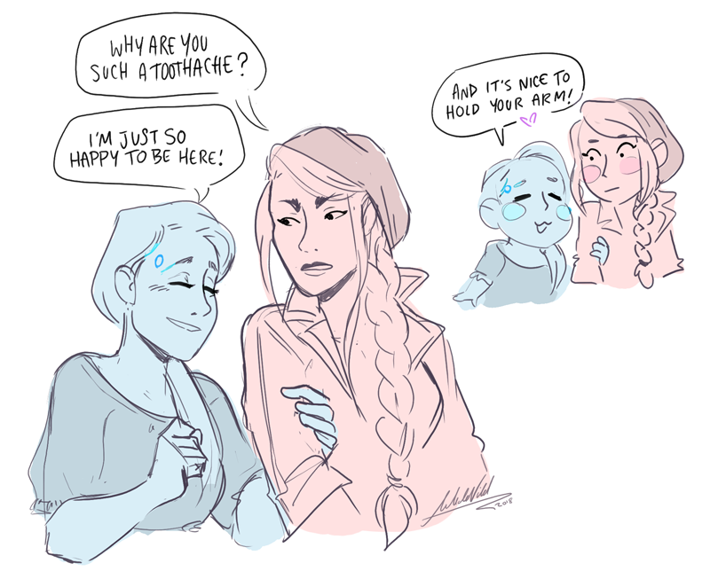 _KalesBug's tweet photo. Chloe deviates and joins the Jericho team and might just have a little bit of a crush on North cause I want them to be girlfriends 👀 #DBH #NorthChloe https://t.co/vsvfOVwL8k