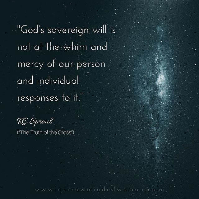 'God’s sovereign will is not at the whim and mercy of our person and individual responses to it.” ~ RC Sproul (“The Truth of the Cross”)
•
•
•
#God #sovereignty #Godssovereignty #sovereigngod #godswill #willofgod #rcsproul #christianity #christiantheology #theology