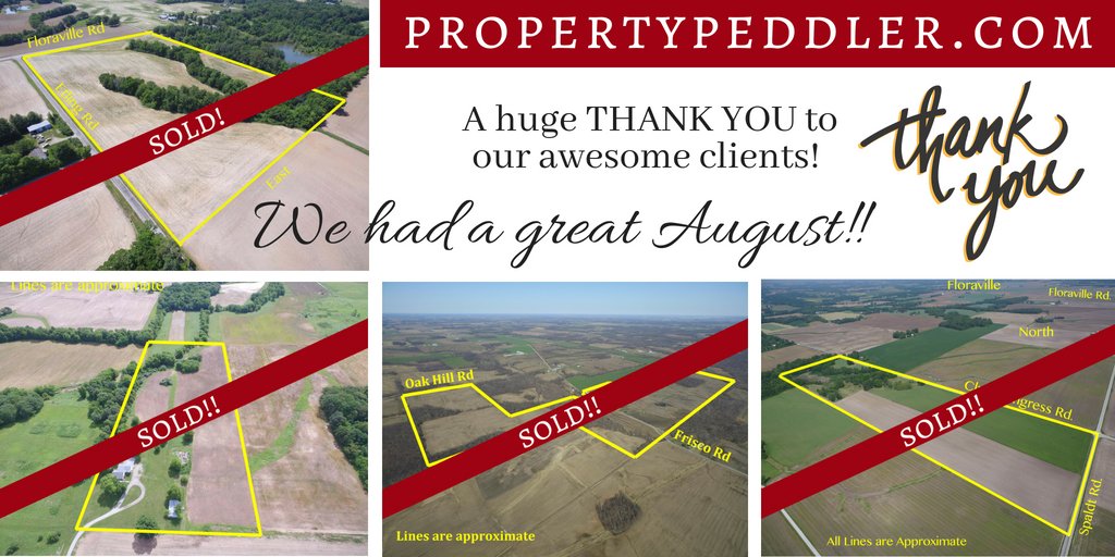 properTpeddler's tweet photo. We are nothing without our great clients, and we appreciate our supporters & promoters! Keep on sharing and liking! —The Property Peddler Auction & Real Estate Group / Keller Williams Marquee
#Thankful #WeAreBlessed #LifeIsGood #PropertyPeddler #ClientAppreciation https://t.co/stuOMjBHXp