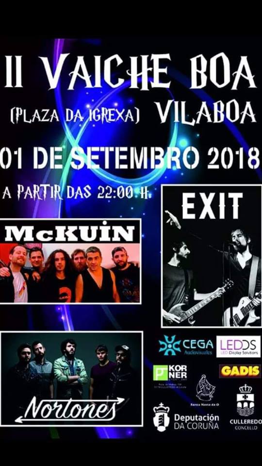 _exit_rocks's tweet photo. Esta noche estamos en Vilaboa, con @nortonesoficial y McKuin. Cerrando el festival a eso de las 0:00. Os animáis? https://t.co/2oWKymydTw
