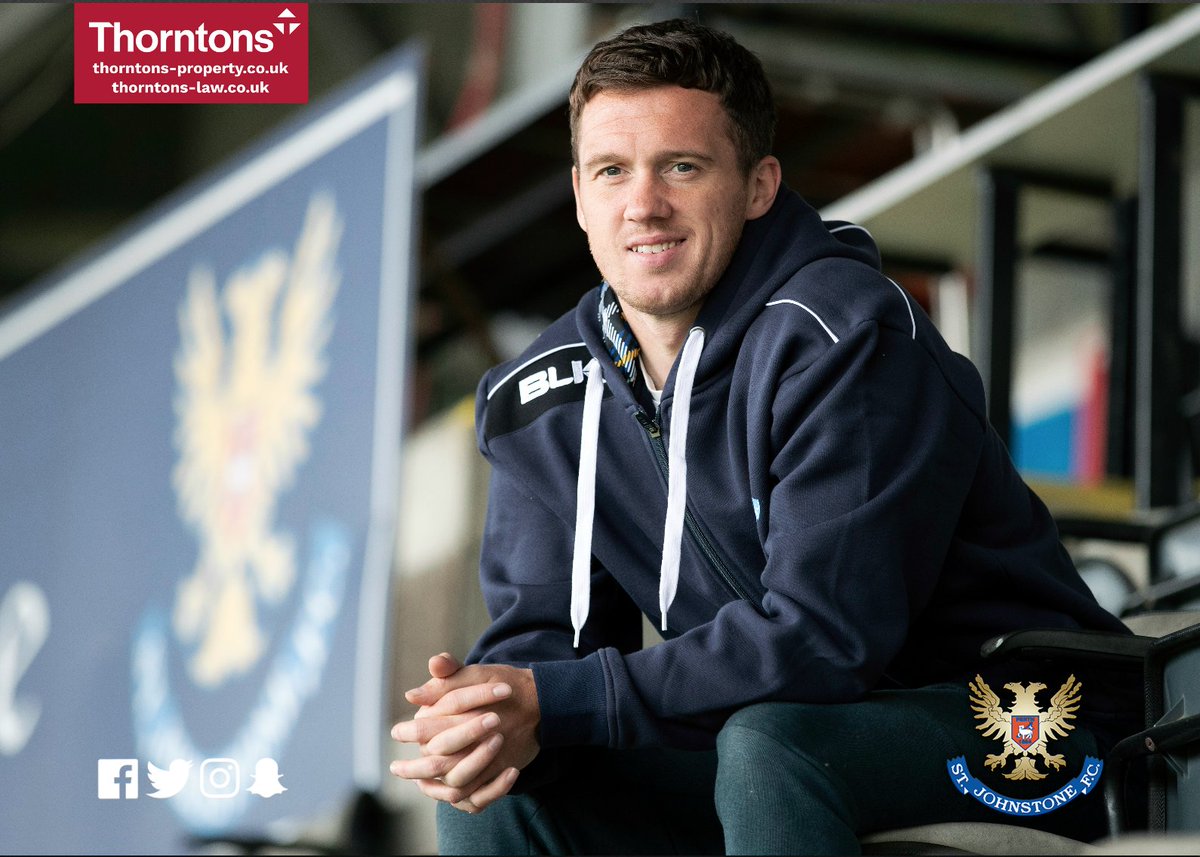 StJohnstone's tweet photo. NEW SIGNING โฝ๏ธ๐ต๐| Danny was at McDiarmid Park this morning to finalise a two-year-deal with the club.
The 31-year-old says it's like he's never been away and he's delighted to be reunited with Saints boss Tommy Wright.
VIDEO ๐น: https://t.co/2zzJlWKrfn
#WelcomeBackDanny https://t.co/wQBdzmTBxV