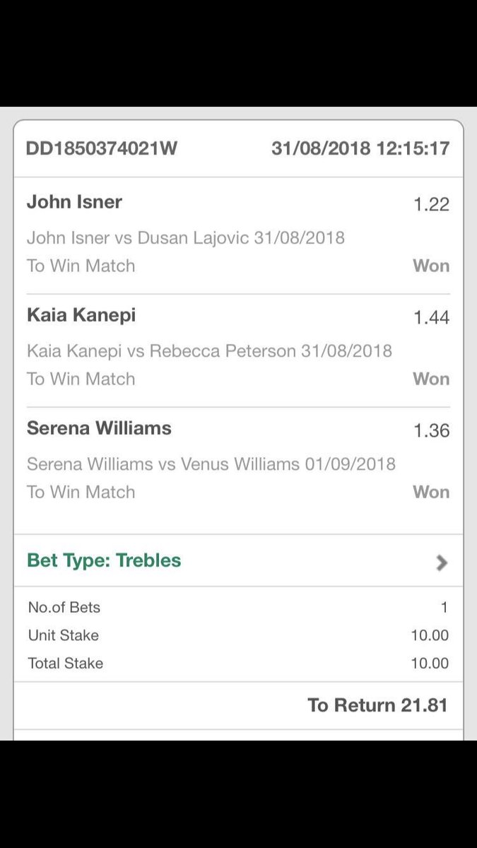 captaincashaat's tweet photo. Just another winning tennis bet 🎾 https://t.co/TPRLyXDktz