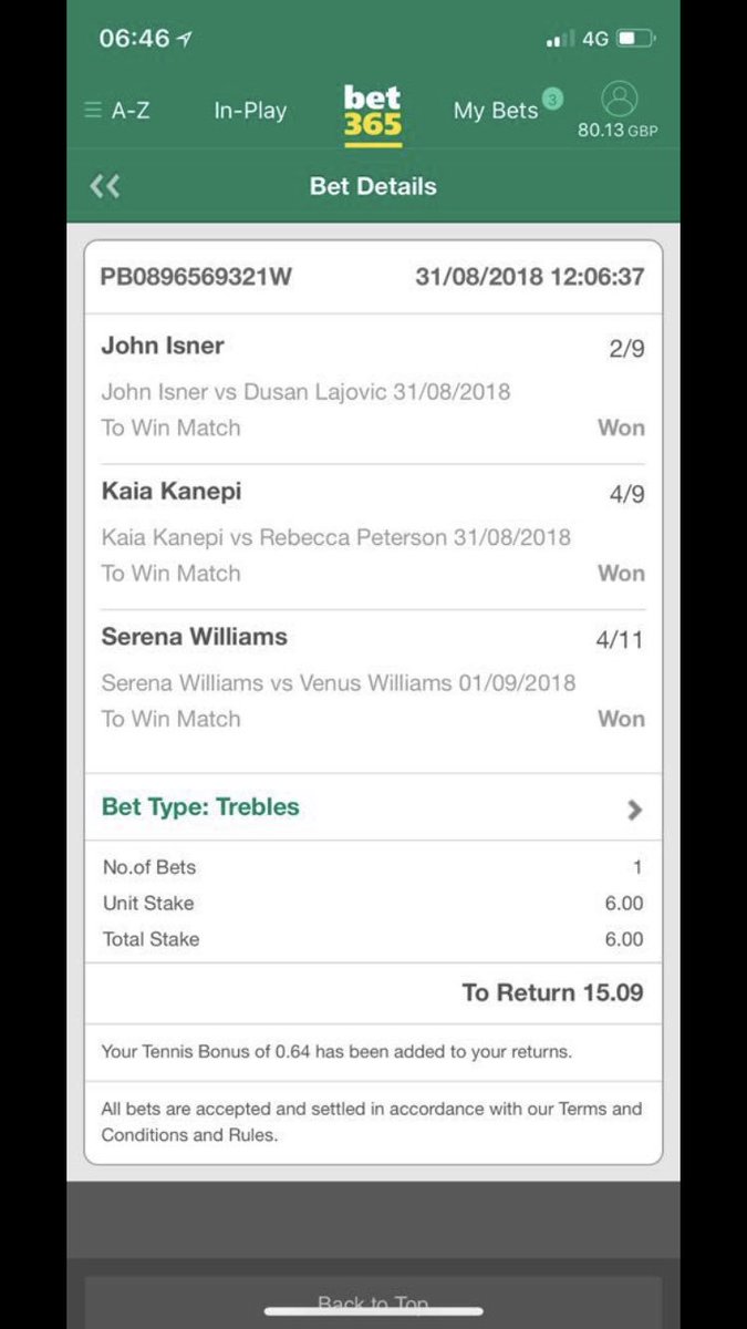 captaincashaat's tweet photo. Just another winning tennis bet 🎾 https://t.co/TPRLyXDktz
