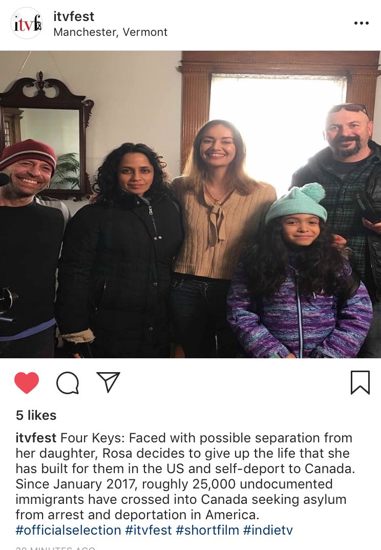 joannapickering's tweet photo. Great to find this in my news feed! Official selection for #ITVFEST tackling immigration issues #officialselection #supportshorts #daca https://t.co/SCUGUwPzsP