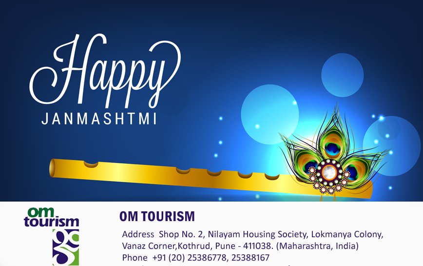 OmTourism's tweet photo. Happy Janmashtami!

- https://t.co/uEeD9TBuSb https://t.co/36JRVIXBHJ