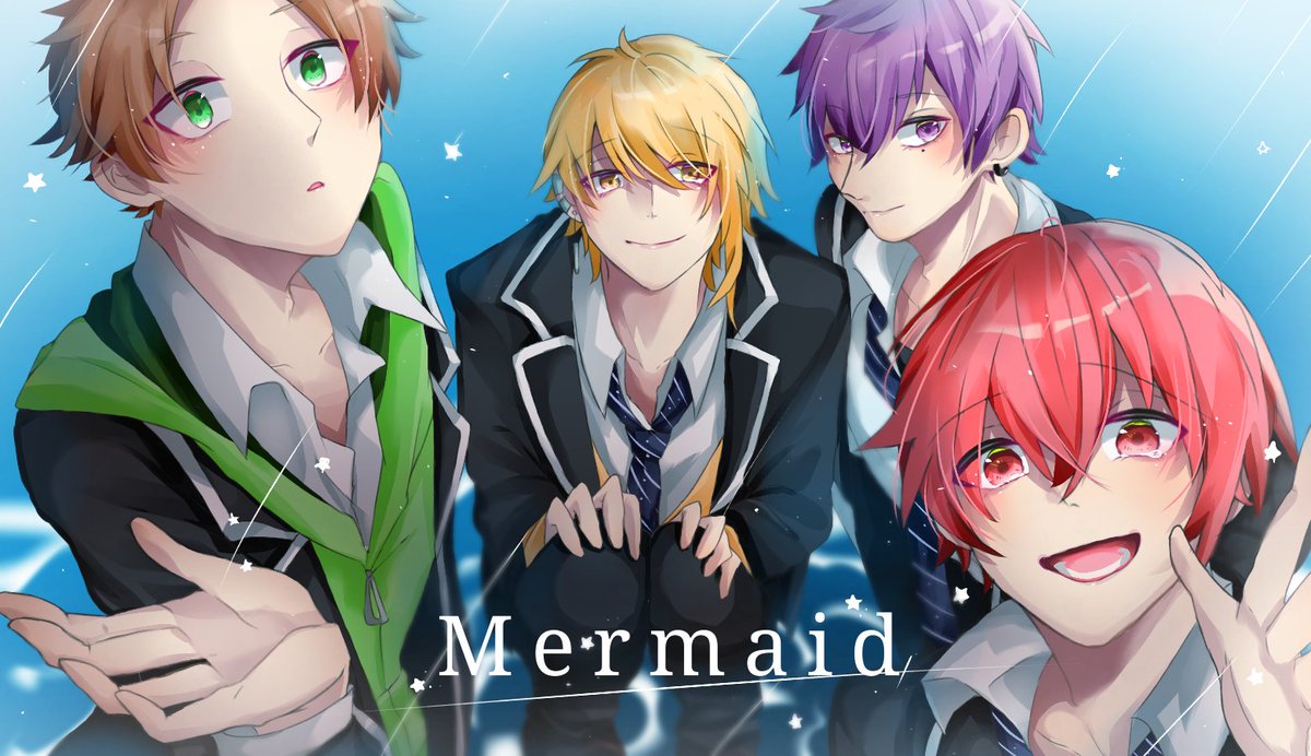 げつ 浦島坂田船5周年イラスト企画 9 1 Mermaid 5日目担当させて頂きました 5周年本当におめでとうございます