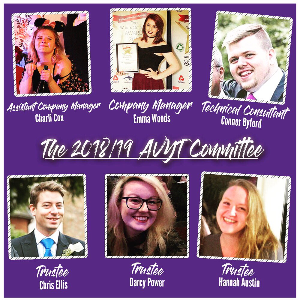 avytheatre's tweet photo. Behold the beautiful mugs of your new committee! Keep an eye out for more from each of them through the coming week 👀👀 https://t.co/SW5IKqacDS