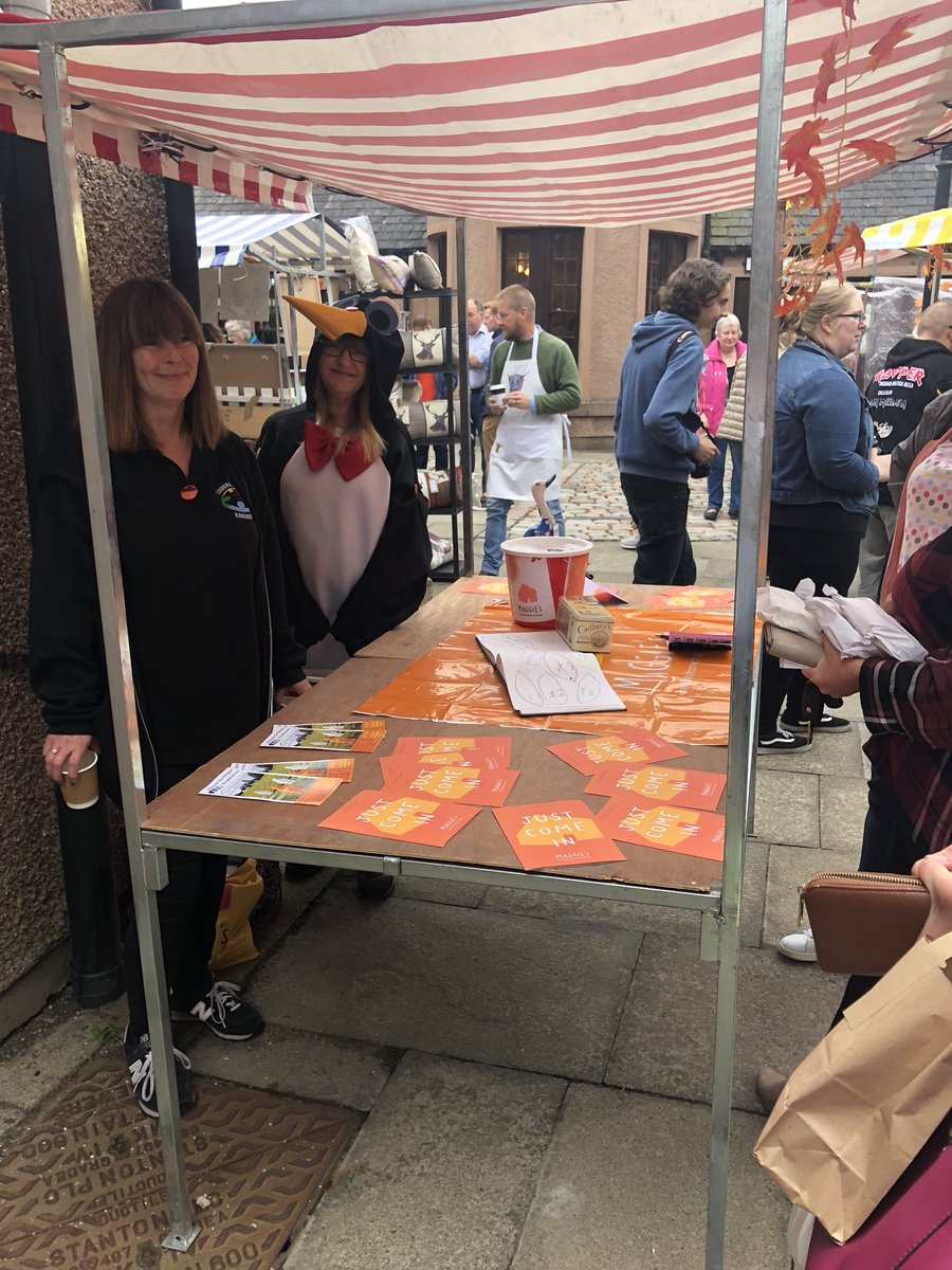 ElaineWhittet's tweet photo. More fundraising for @maggiespenguins #peterpenguin to stay in Kirriemuir birthplace of Sir JM Barrie author of Peter Pan https://t.co/vWfzXGSAbv
