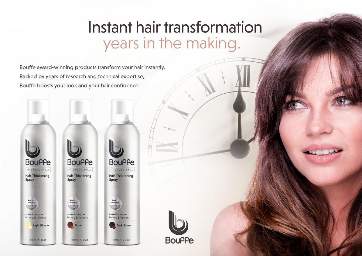 Bouffe is your 2 minute #hair #transformation giving you fuller, thicker-looking hair, in an instant! <a href="/Netmums/">Netmums</a> #haircare #beautyhttps://www.bouffehair.com/