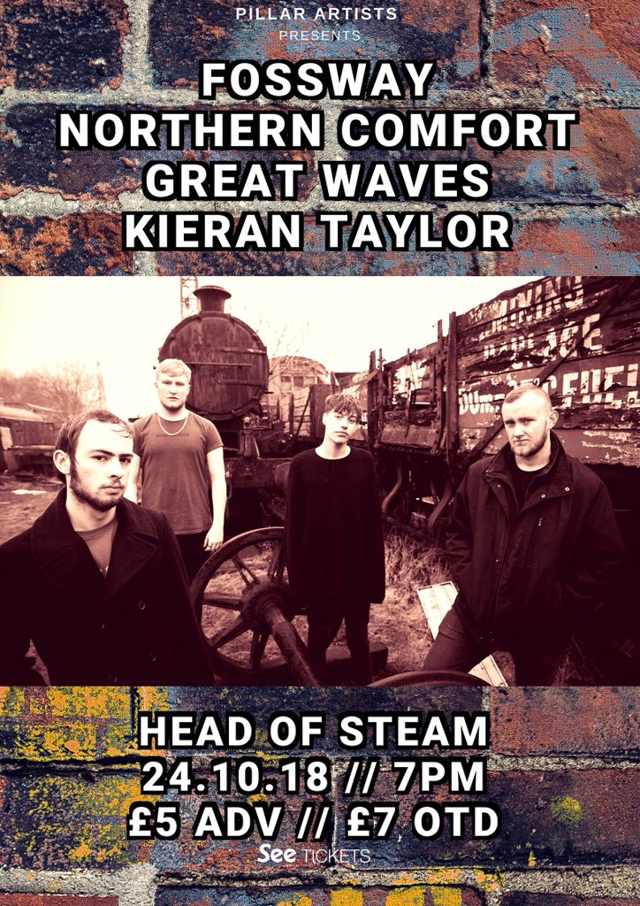 Got my first solo gig lined up here, first in a long time anyway..
Lots of new songs I’ve been working on, I can’t wait to show you them. Some mint band on the lineup here too @GreatWavesBand <a href="/Fosswayband/">FOSSWAY</a> and Northern Comfort, you’re in for a treat..
#music #new #Newcastle #gig