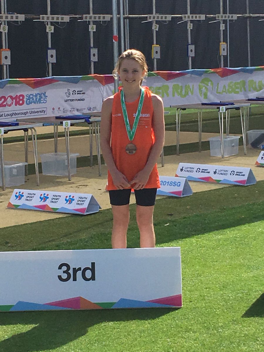 Congratulations to Jess representing SE England at the the UK School Games. Individual  3rd &amp; Team 3rd in the Lazer Run. #thisgirlcan #dedication <a href="/AshfordSport/">Ashford Sport</a> <a href="/AshfordSchool/">Ashford School</a> <a href="/SouthEastPent/">South East Pent</a> @KentSport1