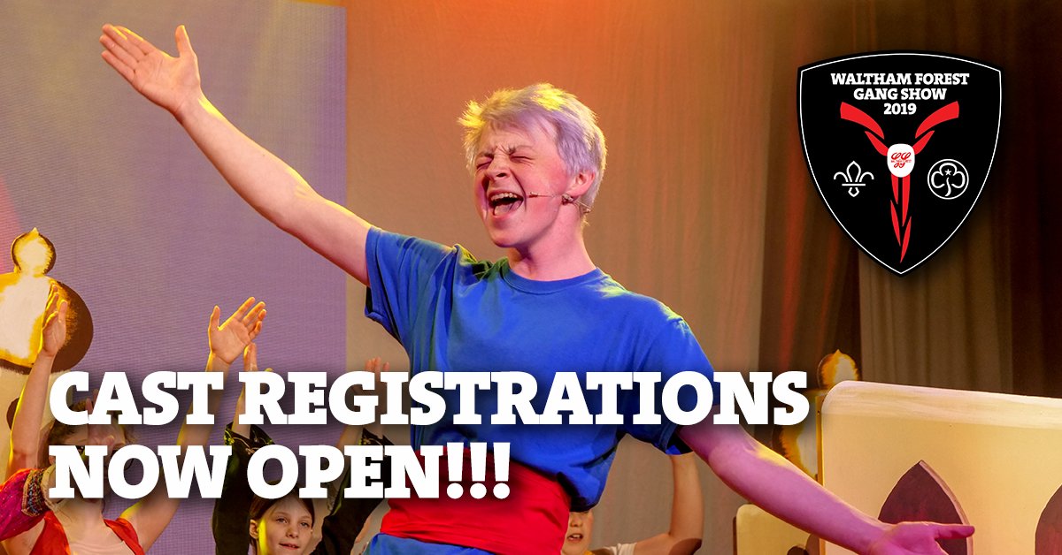 WFGangShow's tweet photo. We are very excited to announce that we are back for 2019!! 🎭
Cast registrations are now open and you can register here: https://t.co/539JljZtGW 
Our first Get Together will be on Sunday 2nd December. 
#wfgangshow #wfgs2019 #wfculture19 https://t.co/cCiZJy8M4p