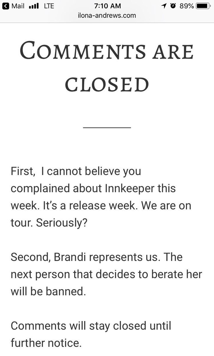 reclusiveread3r's tweet photo. this is UNREEEEEEAL. come on people think outside yourselves. #notallfans #ilonaandrews #magictriumphs https://t.co/ESY59LOuB9