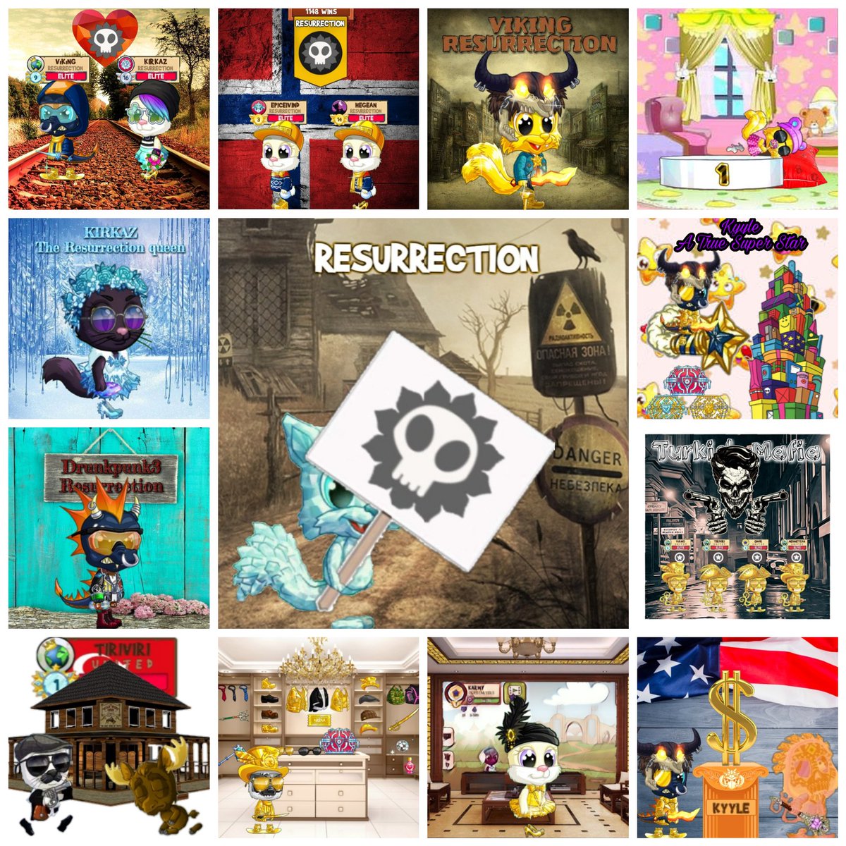 Drunkpunk33's tweet photo. A small collection of my work #funruncreations @TheFunRun https://t.co/9ktjWH79to