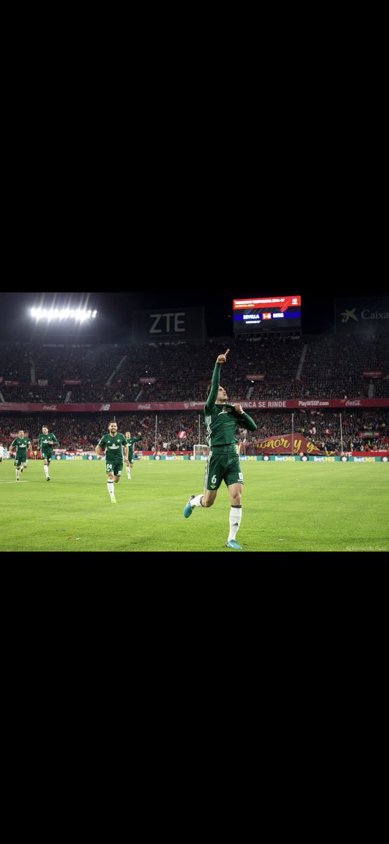 FabianRP52's tweet photo. Mucha suerte a mis compañeros para este partido tan especial para todos los béticos!! #ElGranDerbi💪 https://t.co/fjiopwg9cW