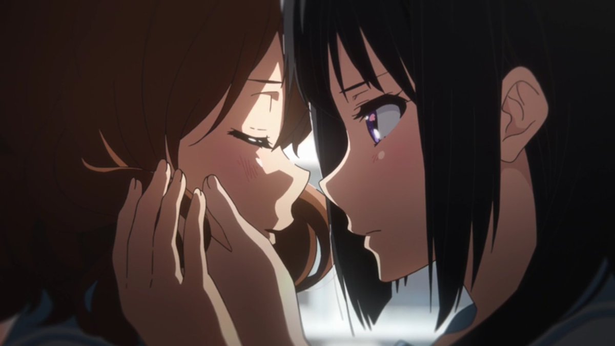 百合キス絵を見るとストレスが減るらしい Togetter