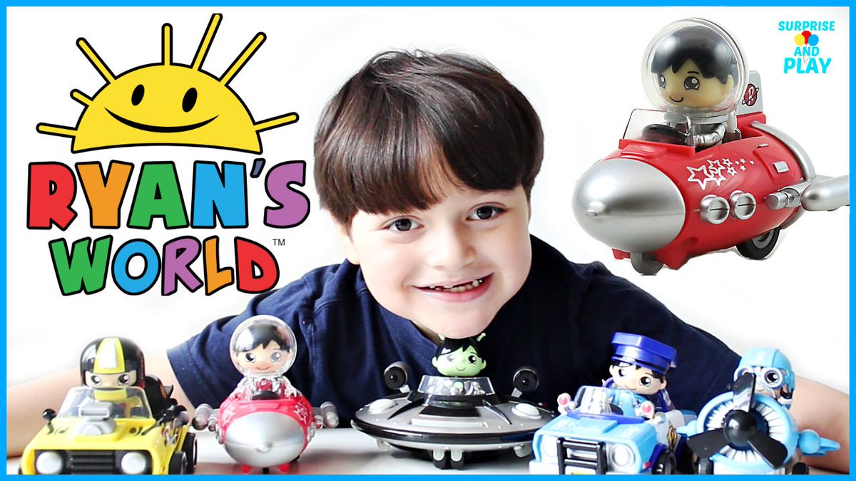 📦 Join us for the unboxing of the complete collection of Ryan's World Toys Vehicles!  🚗

👉 ow.ly/JhO730lE9mx 

#ryanswolrdtoys #kidstoys #youtubekids
