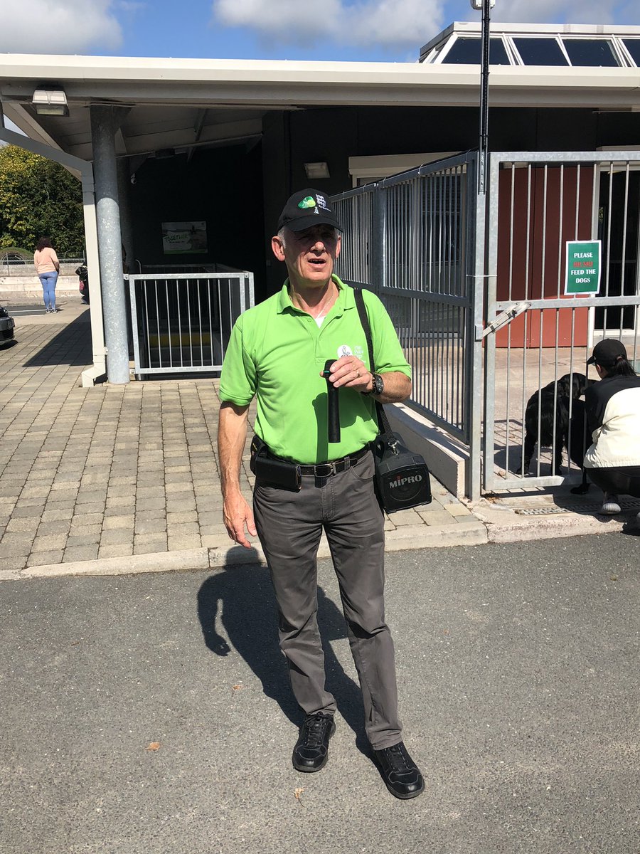 irishguidedogs's tweet photo. HQ Volunteer Joe leading a tour of our National Headquarters and Training Centre showing the work we do changing lives as part of our 2018 Open Day! There is still plenty more tours and activities so come along and experience this PAWsome Day! #OpenDay18 https://t.co/DlxWeQGB53