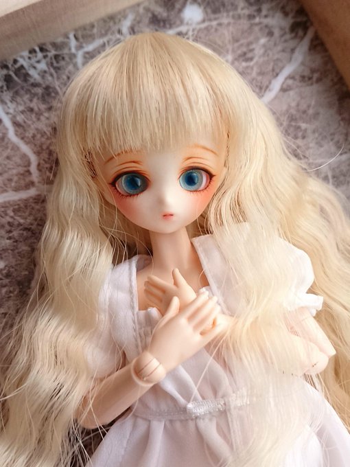 カスタム ドール ヘッド 「アンジェラ」※パテ盛り ※ピアス