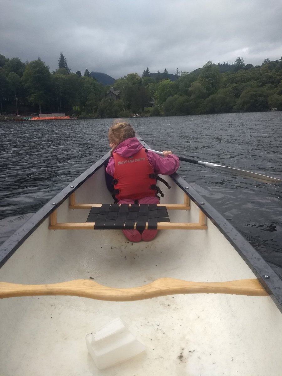 alip1000's tweet photo. Lily and I paddling on #derwentwater #LakeDistrict #bitwet #opencanoe https://t.co/oGSEEPWVIY
