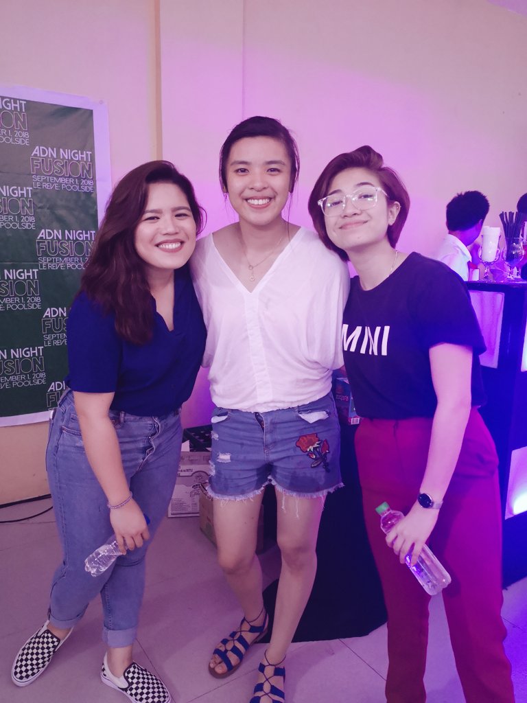 Im so tipsy but Leanne and Naara are so damn good 😭❤ #ADNnightFusion #ALDUBBeBackSoon