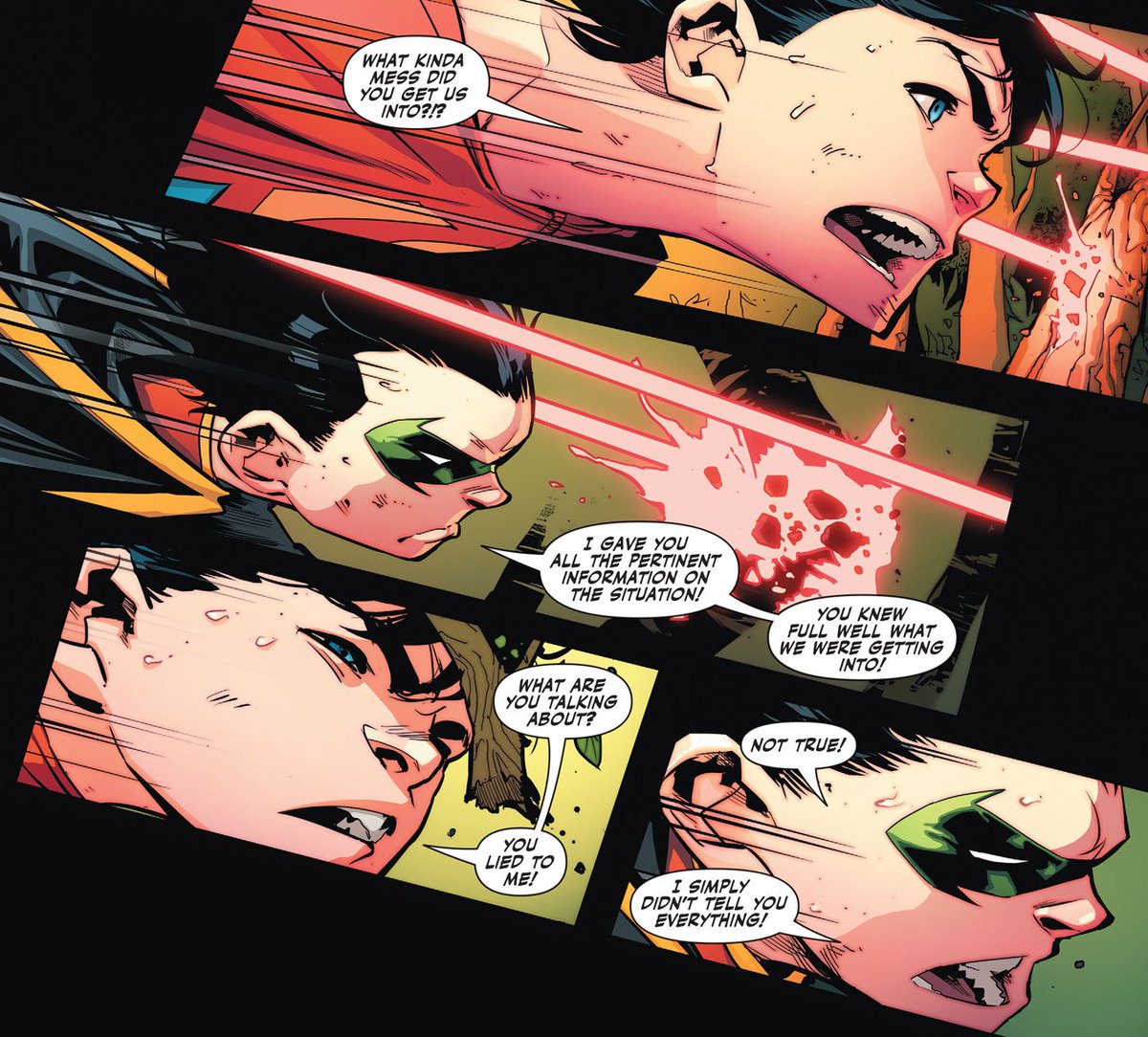 comicsdune's tweet photo. Not Actual Lie!
#SuperSons #Robin #DamianWayne #Superheroes #SonofBatman #BorntoKill #Superboy #JonKent #Kryptonian #BoyofSteel #SonofSuperman #SonofKrypton #DawnofJustice #Comics #ComicBooks #DCComics #DCRebirth #NewEarth #PreFlashpoint #PeterTomasi #JorgeJiménez #ComicsDune https://t.co/4izbUNiWYd