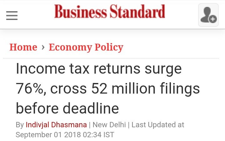 AffrinNaaz's tweet photo. Ech 1 of us remmbr our ex-prime minister version on demonetisation 1 yr back.He said 👉 DEMO I'll have a 2.5 prcnt negative impact on our GDP.nw wth 72 percnt surge in income-tax returns..8.2 percnt GDP grwth.Agriculture sctr growing.he needs 2 speak up..#DemonetisationImpact https://t.co/rIR16TGZwW