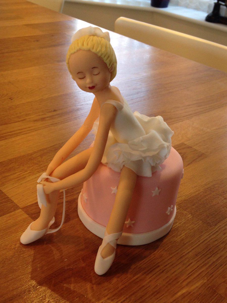 Barnard_Bakes's tweet photo. Ballet dancer finally finished. Thanks to @carloslischetti &amp; his Animation in Sugar - great book! https://t.co/3JYoSyXGjR
