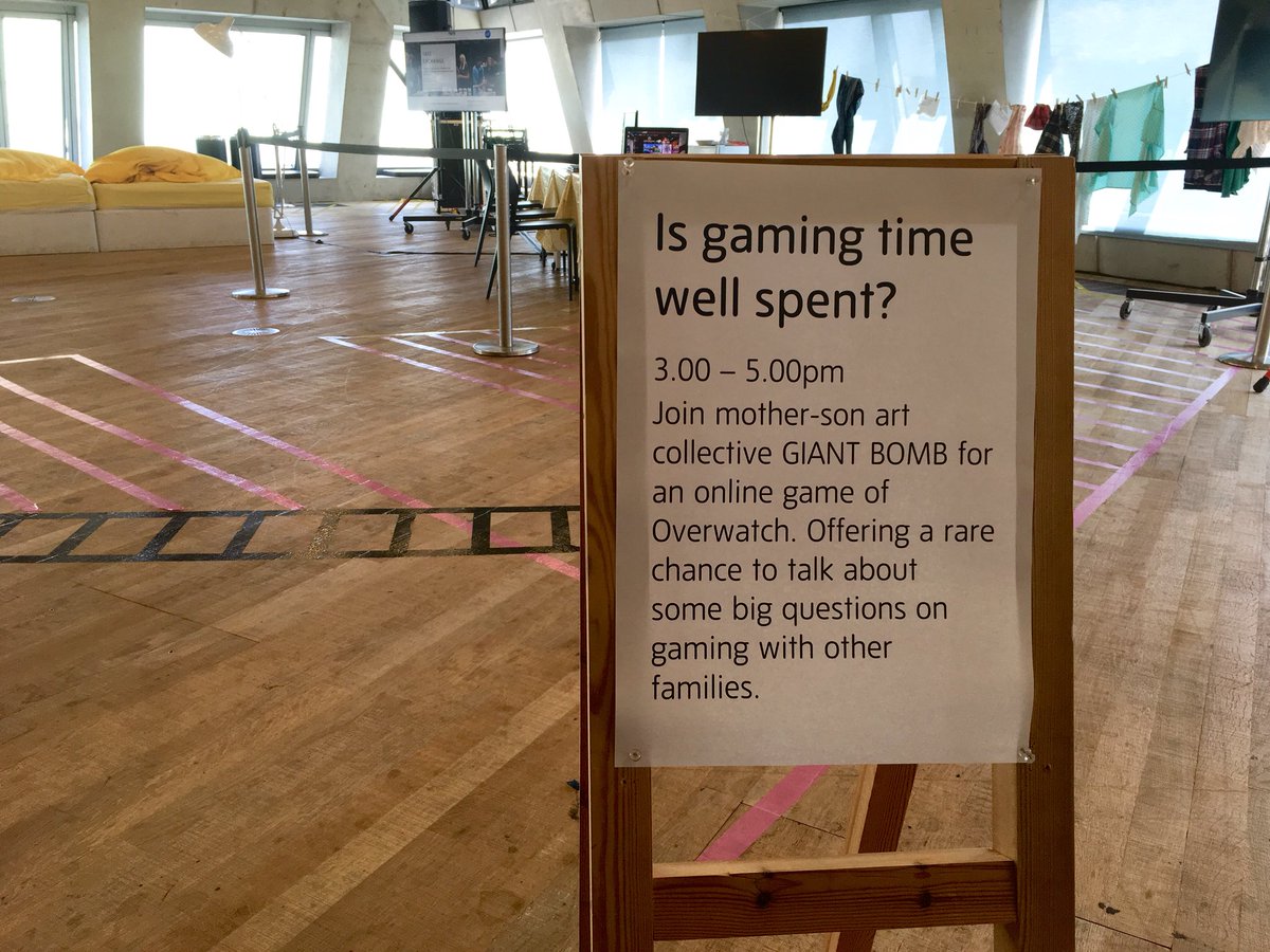 Is #gaming time well spent? Is #gamingaddiction a real problem? Can there be anything positive about #shooter games? Children &amp; adults might have different opinions. Join us to explore these and other questions today 3-5pm <a href="/TateExchange/">Tate Exchange</a>