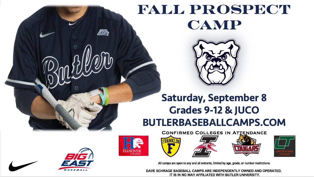 Butler Baseball Camps tweet media