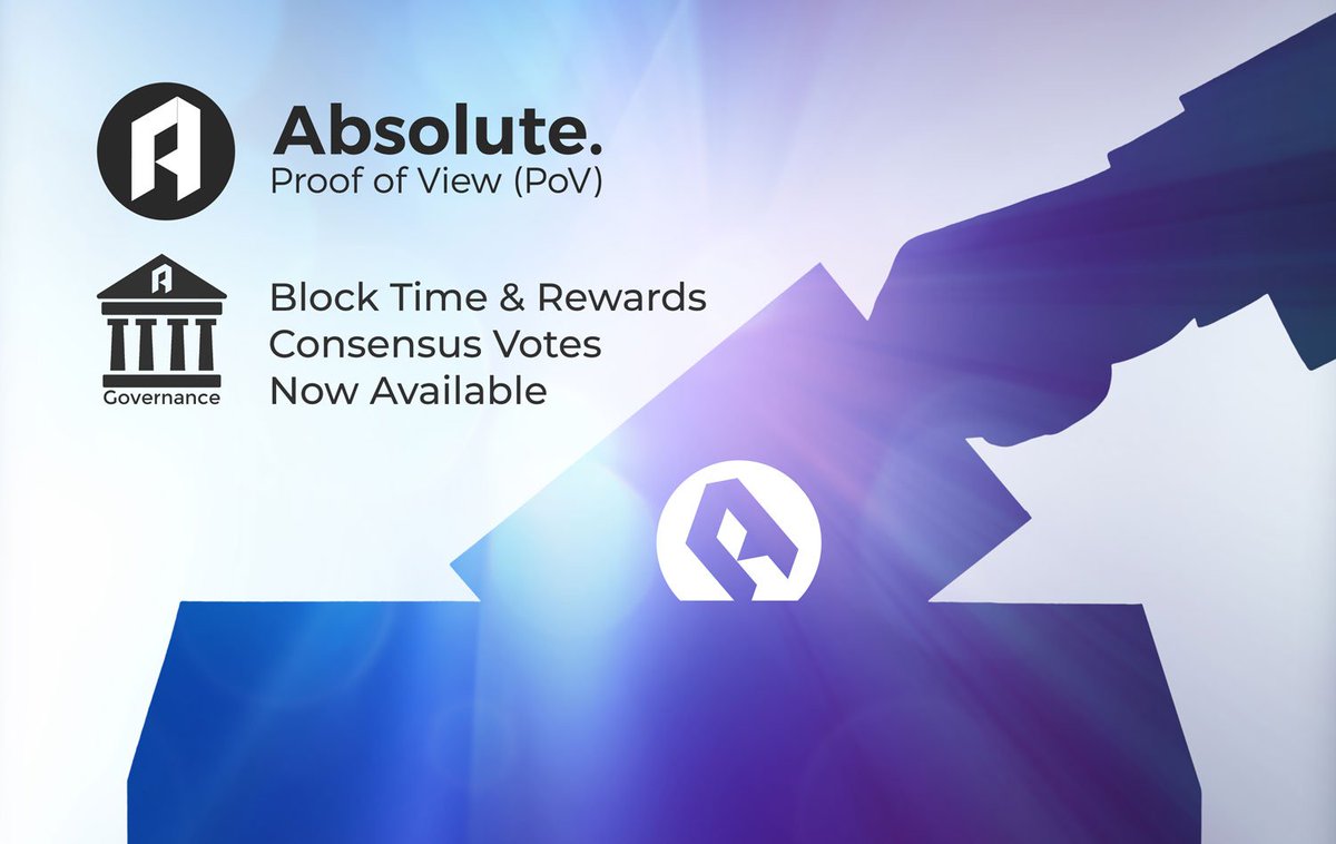AbsifyMe's tweet photo. Governance votes for #absolute block time and reward distribution changes are now available and will close on the 9th of September. Details of these proposal votes can be seen here: C2 -  https://t.co/7PhlCvPNYv  C3 - https://t.co/yZ7MOYULX9  #btc #masternodes https://t.co/ZskCUF3fut