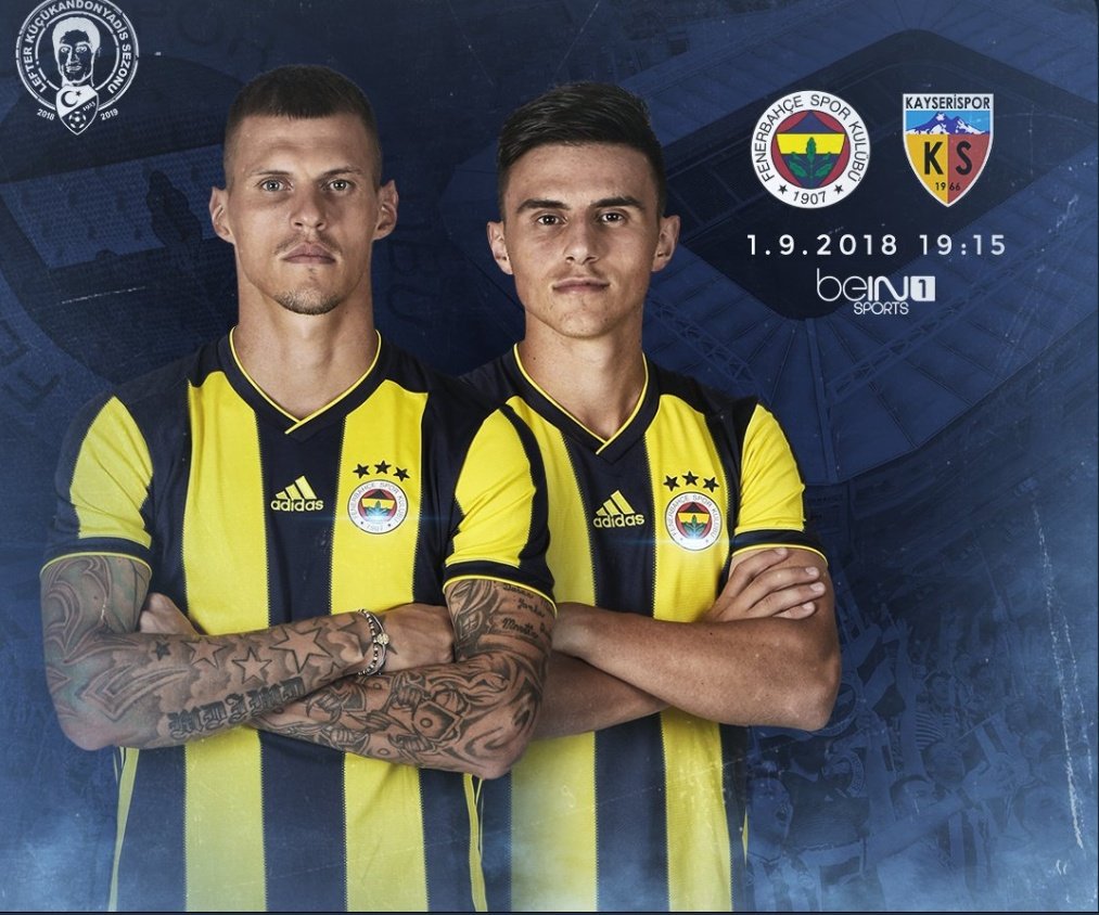 ⚽ Maç Günü!

👉 Fenerbahçe - Kayserispor
🕢 19.15
🏟 <a href="/ulkerstadyumu/">Ülker Stadyumu</a>
📺 beIN Sports 1
#FenerinMaçıVar #Fenerbahçe #LeiLiv #1EyluelDuenyaBarısGuenue