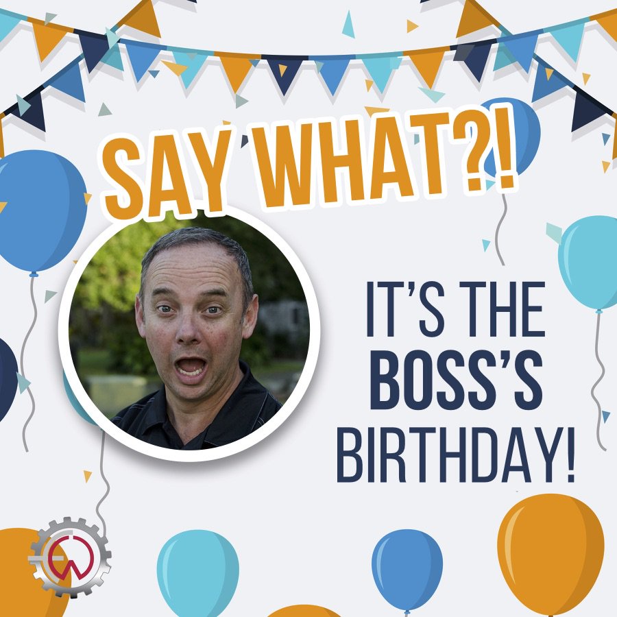 faithworksimage's tweet photo. Happy Birthday to our awesomely awesome boss @kwelliott! Thank you for all you do! We hope you have an amazing day! #partylikeaboss #itsyourbirfday #partylikeits19?? https://t.co/ZfbprTDZqa