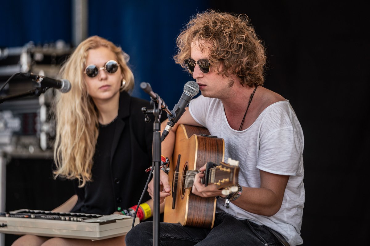 crammerock's tweet image. Portland bracht deze ochtend een akoestische sessie op onze camping #Crammerock #Crammerocks #Crammerock2018