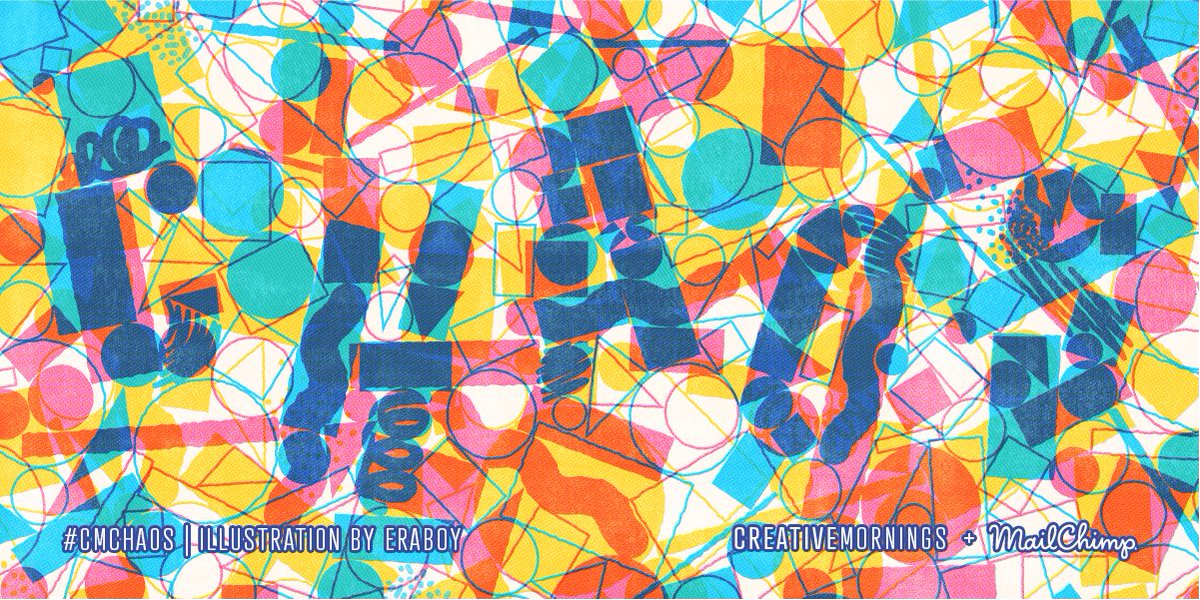 Palermo_CM's tweet photo. Life, by nature, is chaotic. And the human brain is beautifully designed to turn #chaos into order. 

This month’s theme #CMchaos was chosen by @Tijuana_CM, illustrated by @Eraboystudio, and globally presented by @MailChimp.

#Staytuned!
#CMpmo #eventiPA #palermo https://t.co/j86ghahhSL