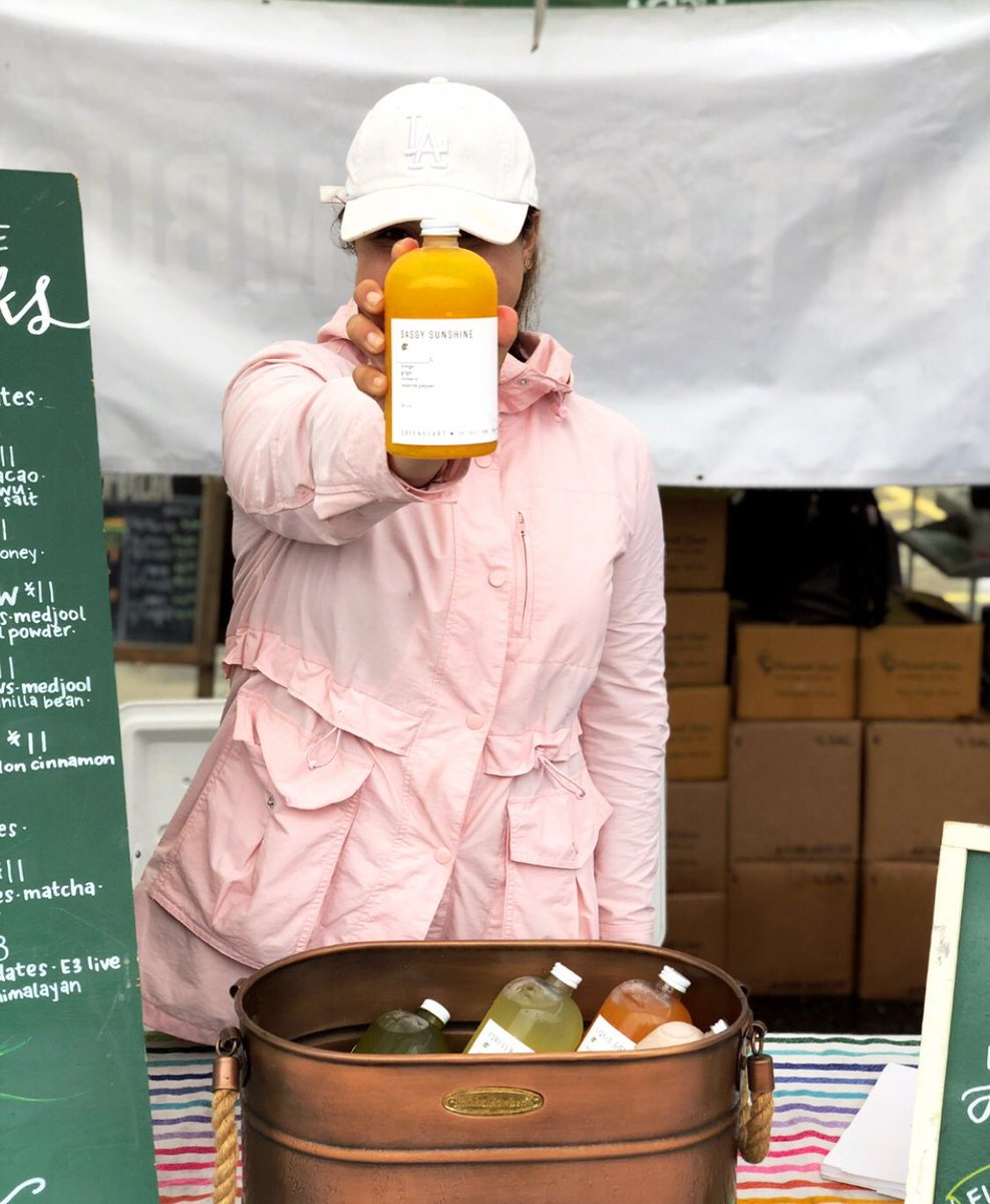 Rain or shine it’s Market time! Come visit us at both the Leesburg and Falls Church Farmers Markets til 12! 🌿 #wherethegreenthingsflow