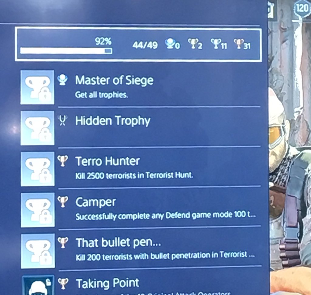 TEAJ_Live's tweet photo. @UbisoftSupport @Ubisoft @Rainbow6Game Can you help me understand why on Earth the Terrorist Hunt defence trophy and the bullet penetration trophies haven’t been given to me yet when I have clearly met the requirements. https://t.co/sosprsuygk
