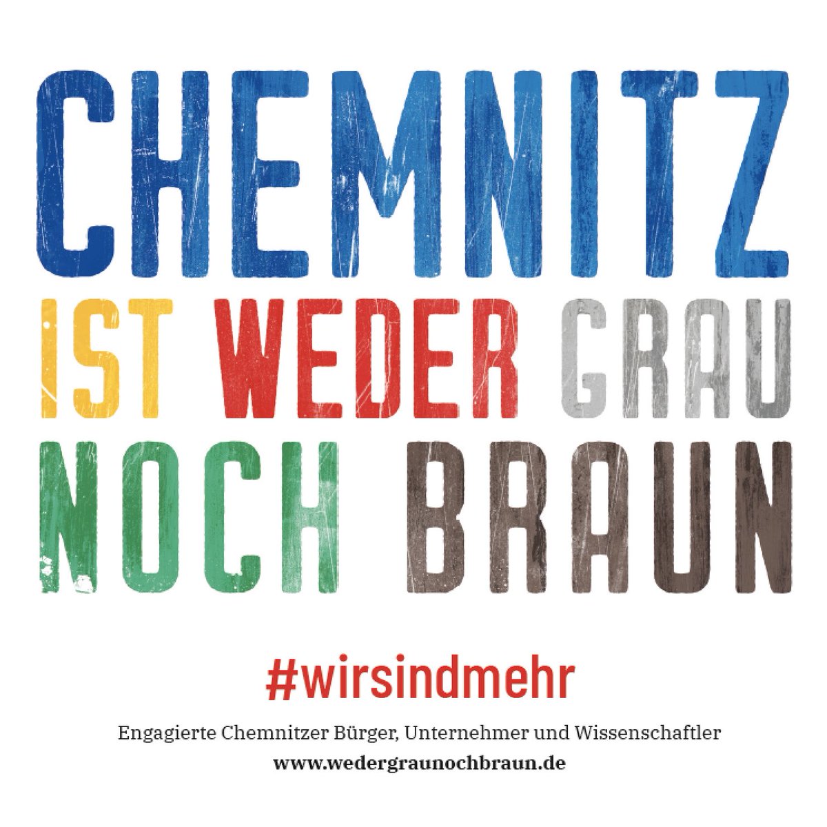 FiebackG's tweet photo. Chemnitz hat alles: seine guten Seiten und seine Probleme. Womit wir nicht leben können, sind Hass, Gewalt, Intoleranz. Lasst uns Diskriminierung in Respekt, Blindheit in Bildung und Gegeneinander in Miteinander verwandeln.
#WIRSINDMEHR #CHEMNITZ #HERZSTATTHETZE #chemnitznazifrei https://t.co/7LoxLzNvsX