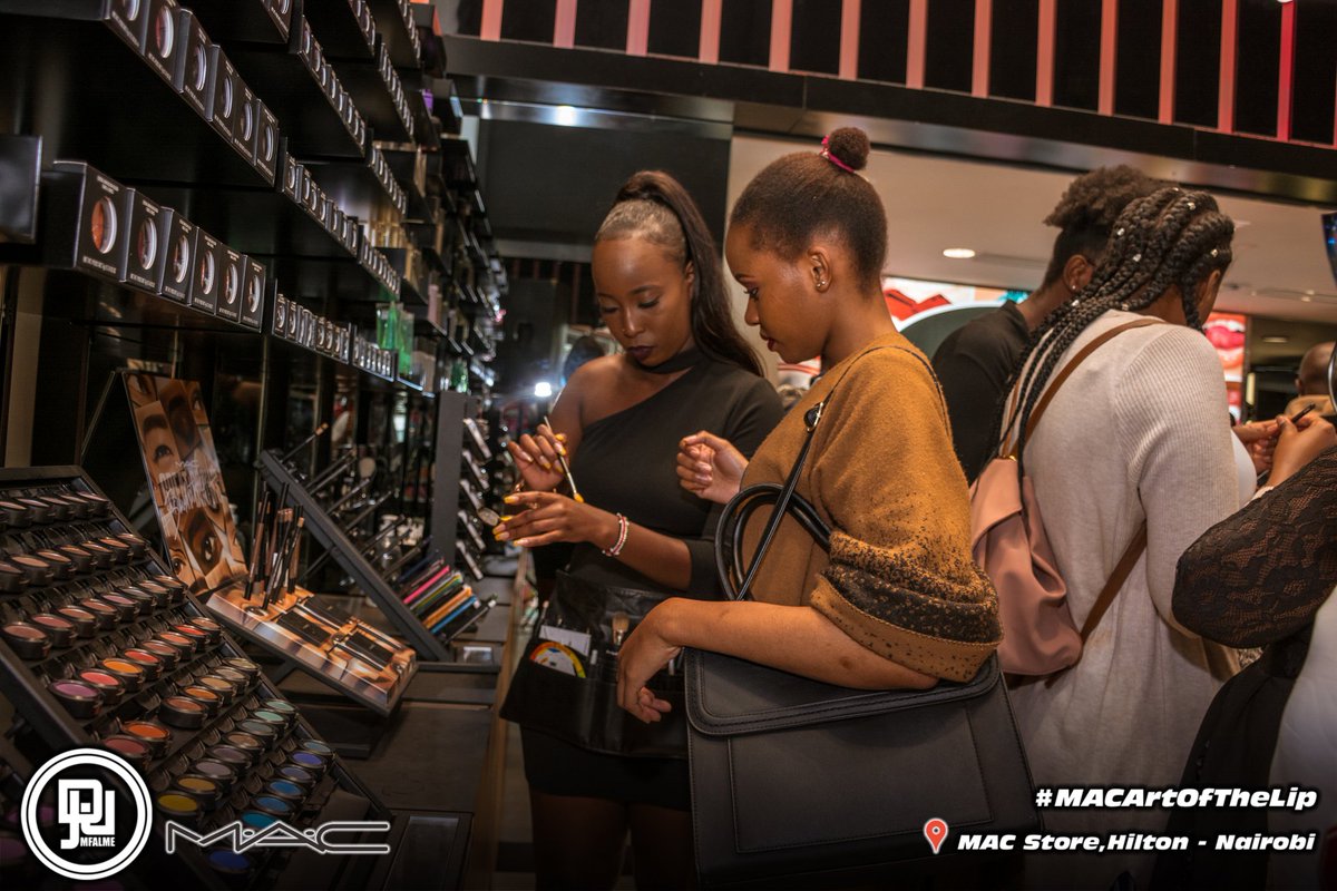 DjJoeMfalme's tweet photo. We are at Hilton Nairobi launching the new M.A.C STORE  #MACArtOfTheLip #MACCosmeticsKenya we're here till 6 p.m. https://t.co/9xGmsgbNZd