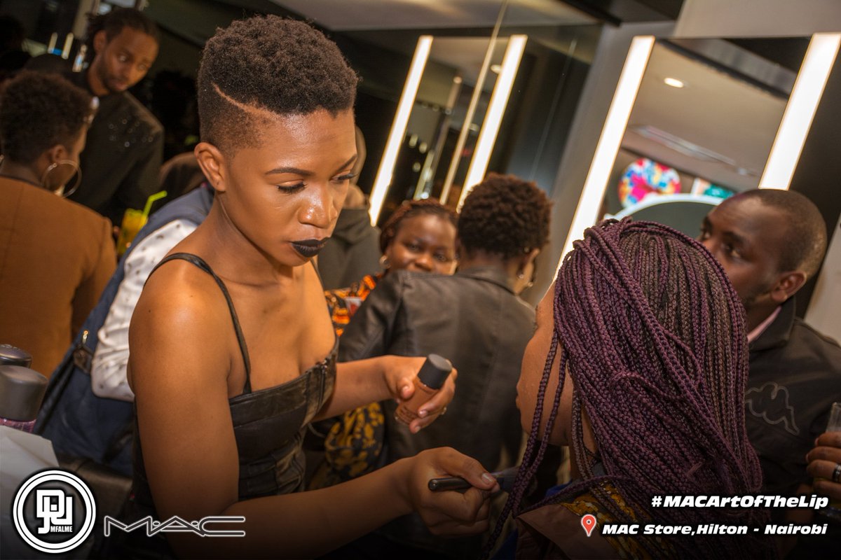 DjJoeMfalme's tweet photo. We are at Hilton Nairobi launching the new M.A.C STORE  #MACArtOfTheLip #MACCosmeticsKenya we're here till 6 p.m. https://t.co/9xGmsgbNZd